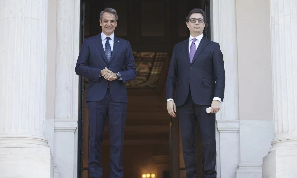 Μητσοτάκης: Καλή τη πίστει εφαρμογή της Συμφωνίας των Πρεσπών